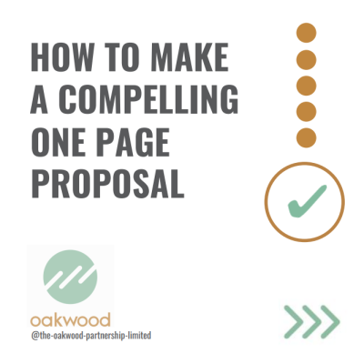 one page proposal